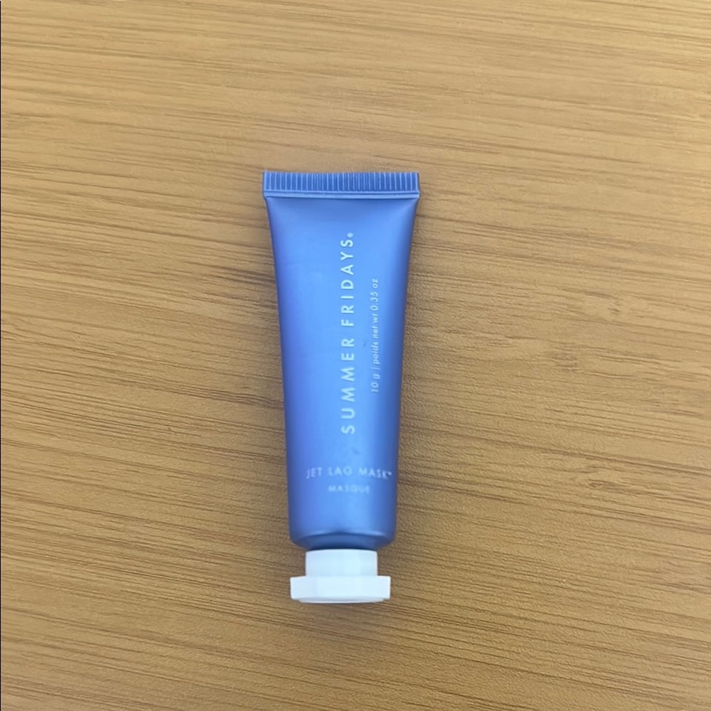 BRAND NEW Summer Fridays Jet Lag Hydrating Mask in Blue Tube, 10g